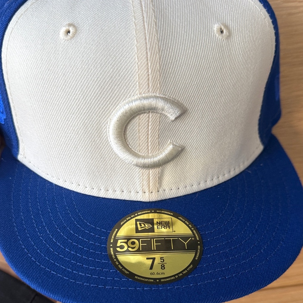New Era Royal Blue and White 59FIFTY Cap